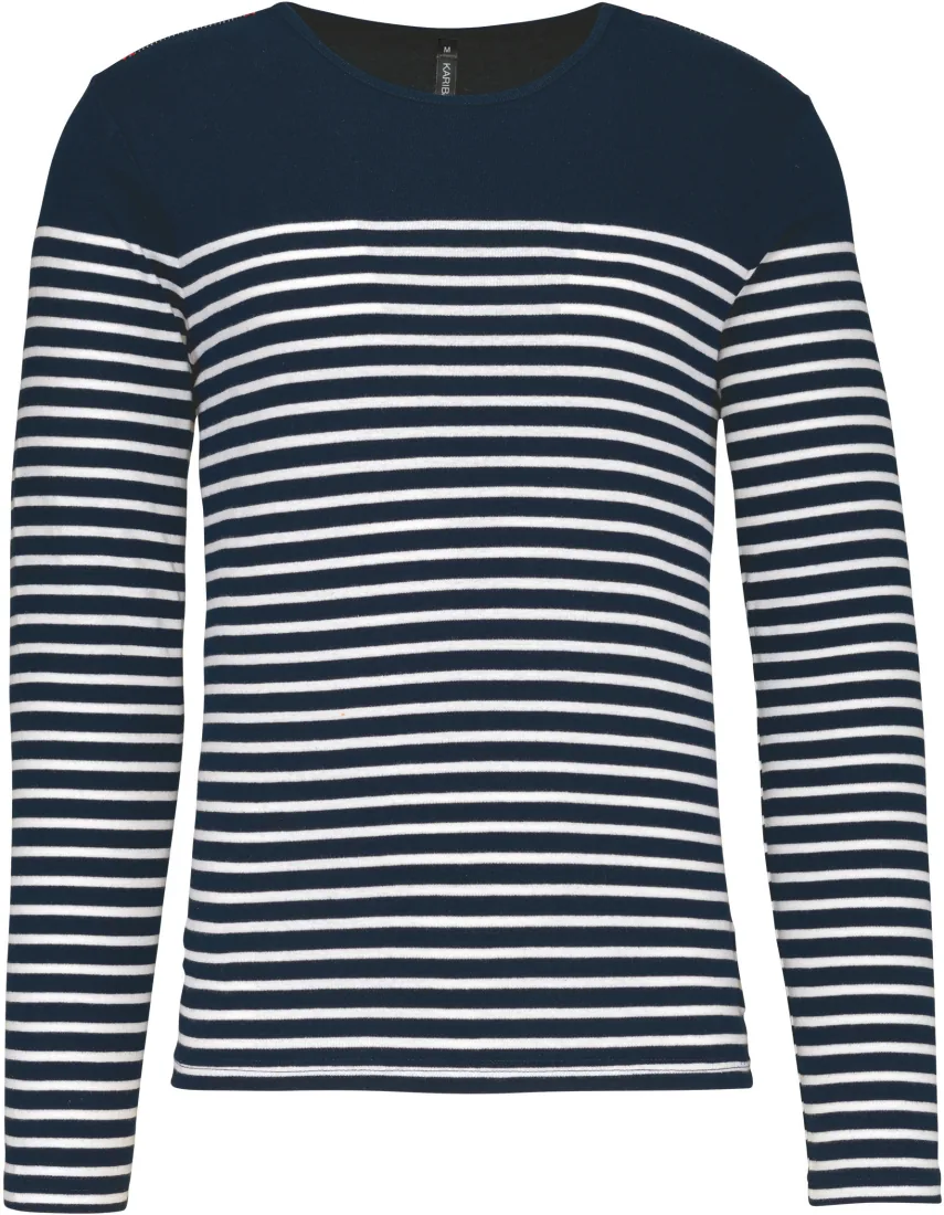 Herren-Marineshirt Langarm