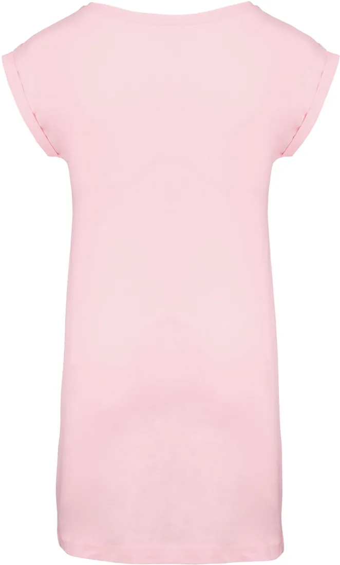 Langes T-Shirt Kleid für Damen 4