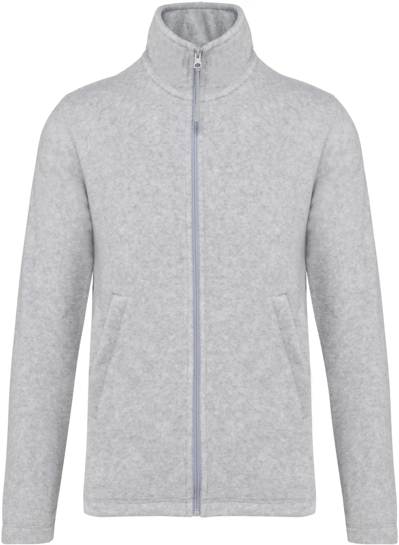 Mikrofleece-Jacke mit Reißverschluss für Herren
