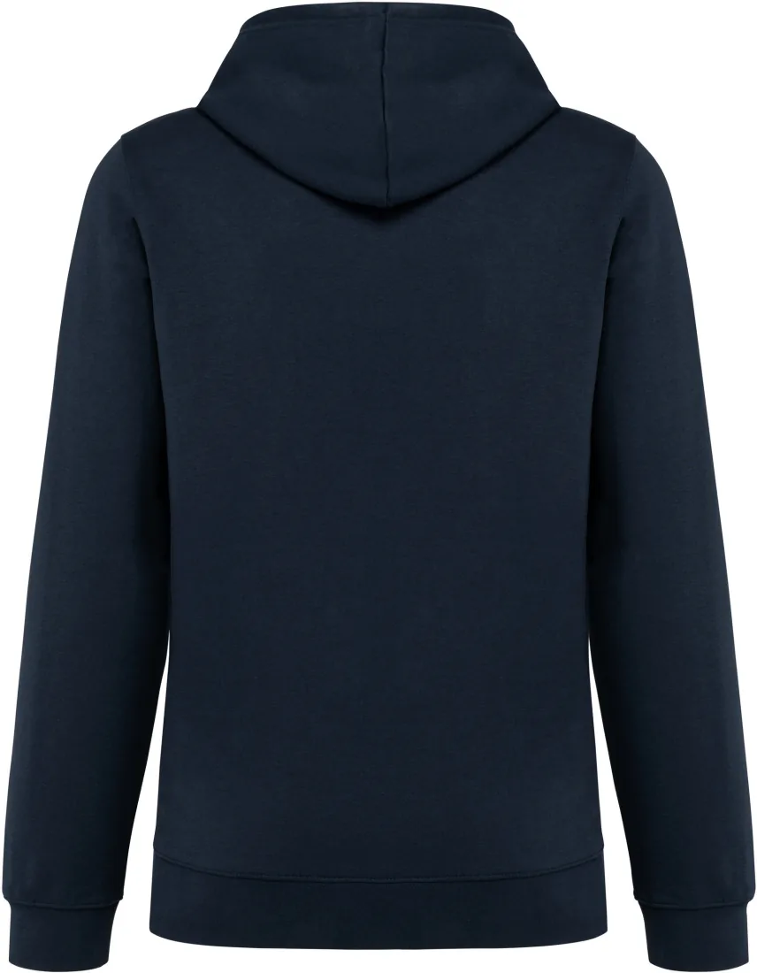 Unisex-Kapuzensweatshirt mit kontrastfarbener Kapuze und Motiven 3