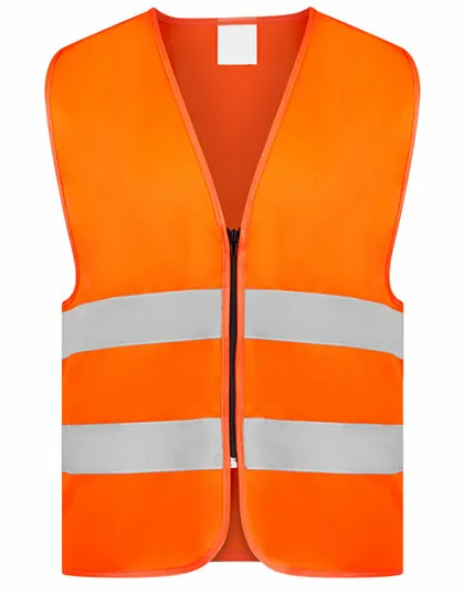 Safety Vest With Zipper