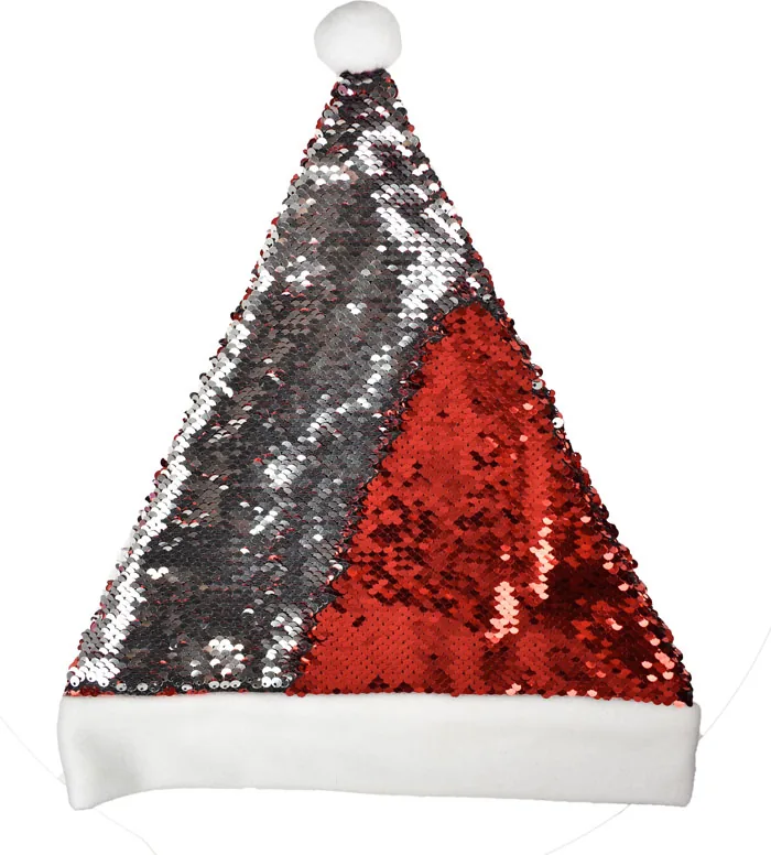 Christmas Hat / Nikolaus Mütze mit Pailletten