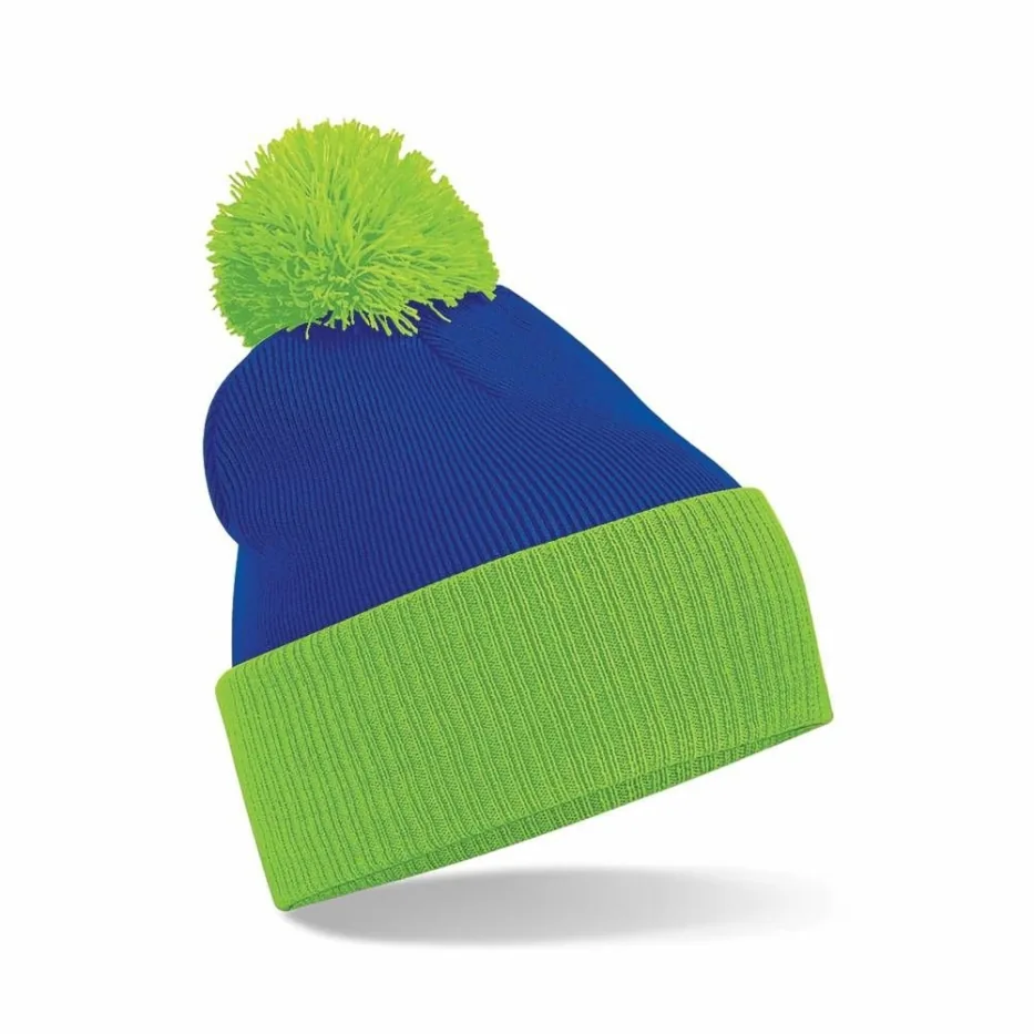 Snowstar Two-Tone Beanie