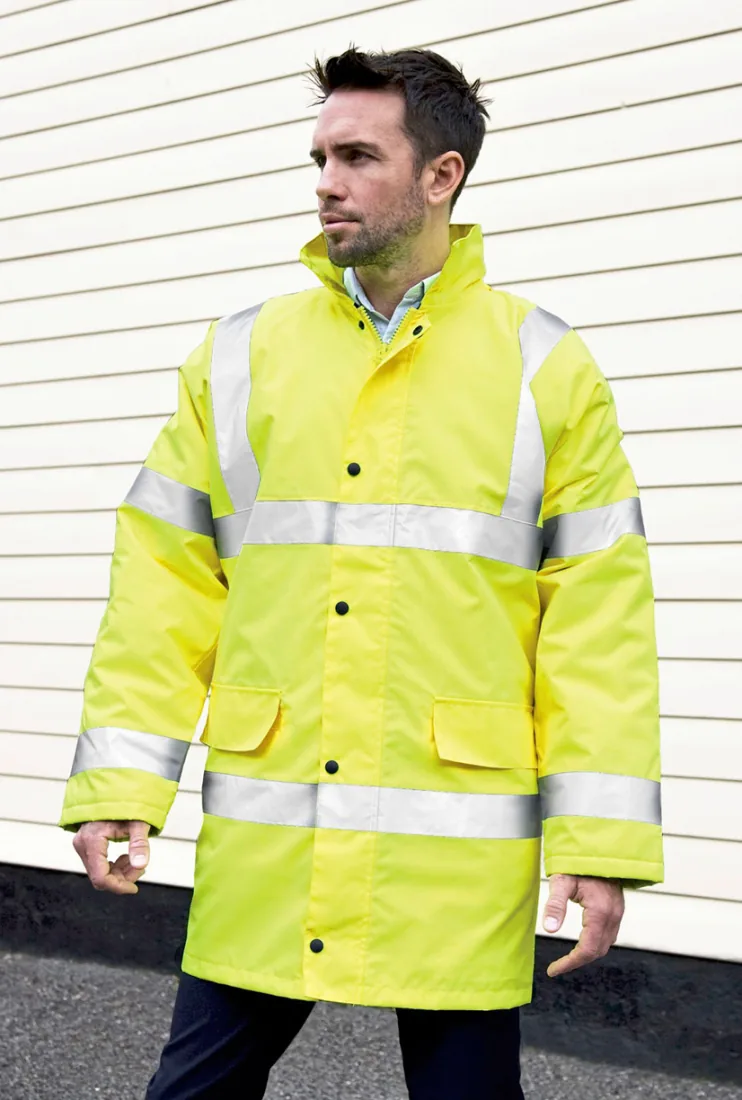 Hi Viz Motorway Coat 2