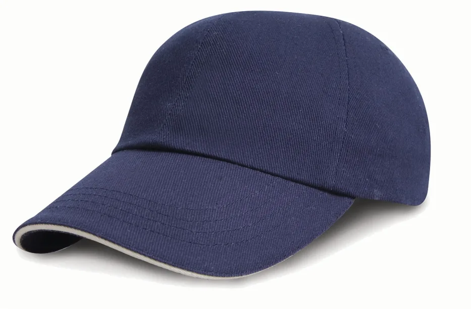 Junior Heavy Brushed Cotton Cap Low Profile