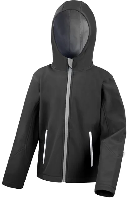 Junior TX Performance Hooded Soft Shell Jacket