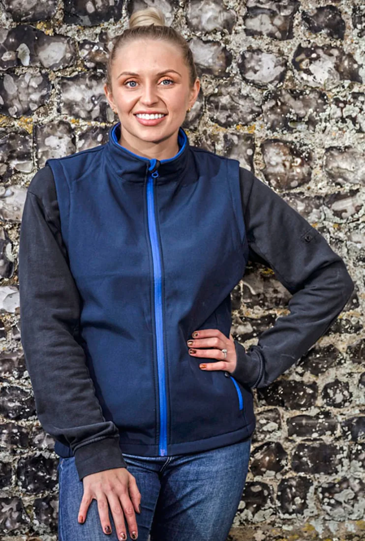 Ladies` Printable Soft Shell Bodywarmer 2