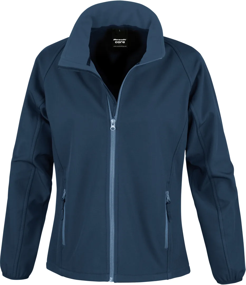 Ladies` Printable Soft Shell Jacket