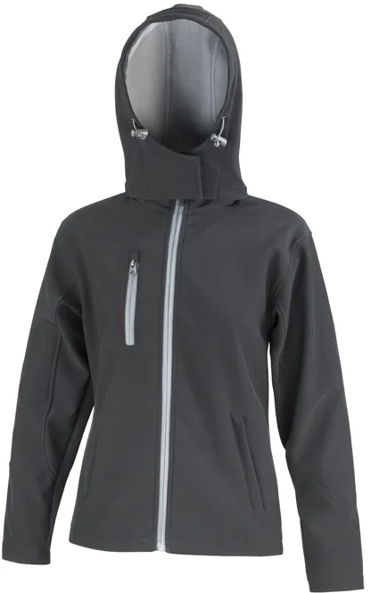 Ladies` TX Performance Hooded Soft Shell Jacket