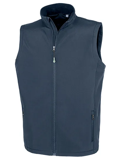 Mens Recycled 2-Layer Printable Softshell Bodywarmer 2