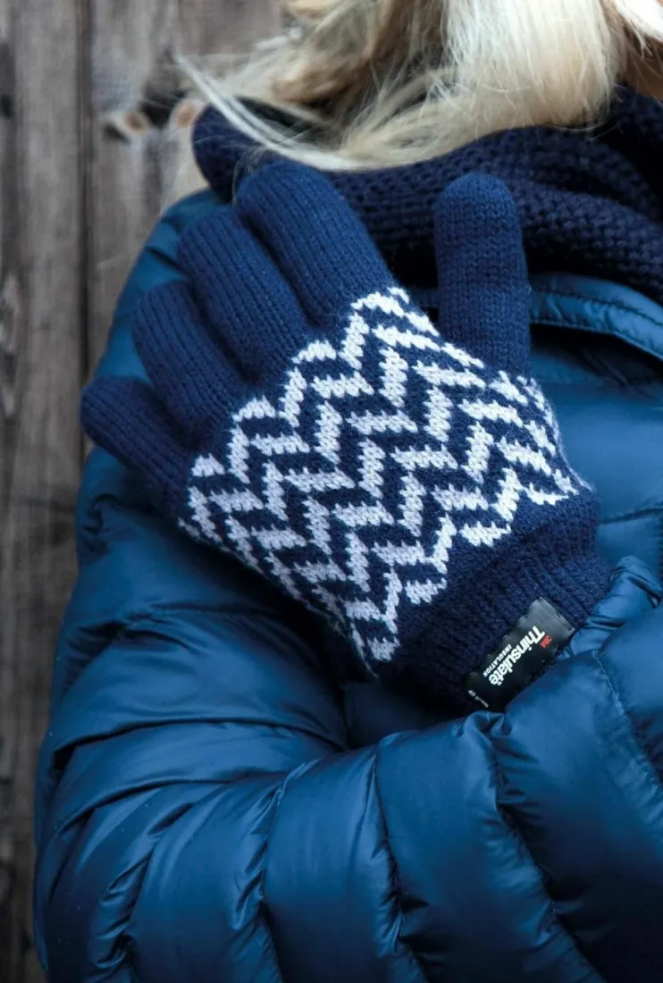 Pattern Thinsulate Glove 2