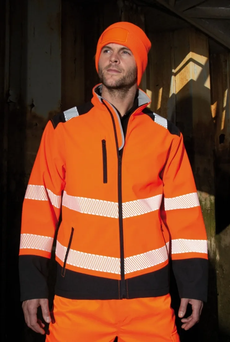 Printable Ripstop Safety Softshell Jacket 2