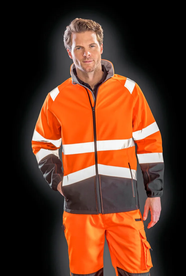 Printable Safety Softshell Jacket 2