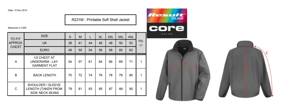 Printable Soft Shell Jacket 5