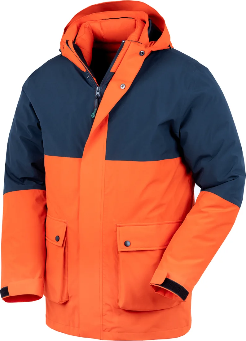 Recycled 3-In-1 Padded Ripstop Jacket