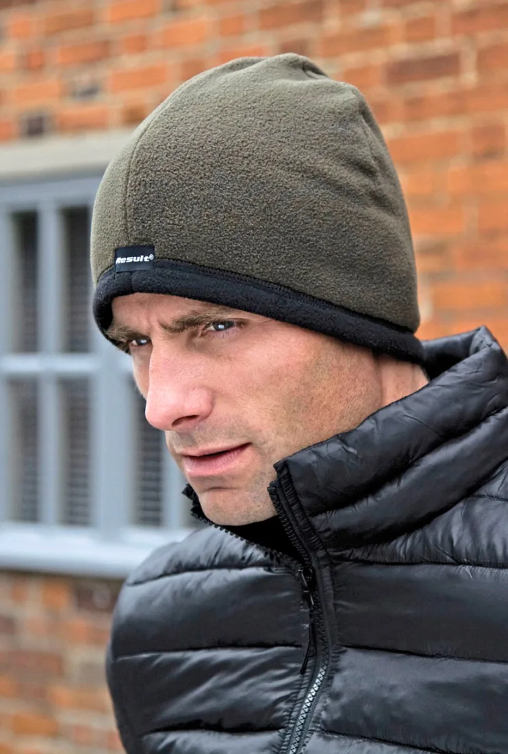 Reversible Microfleece Bob Hat 2