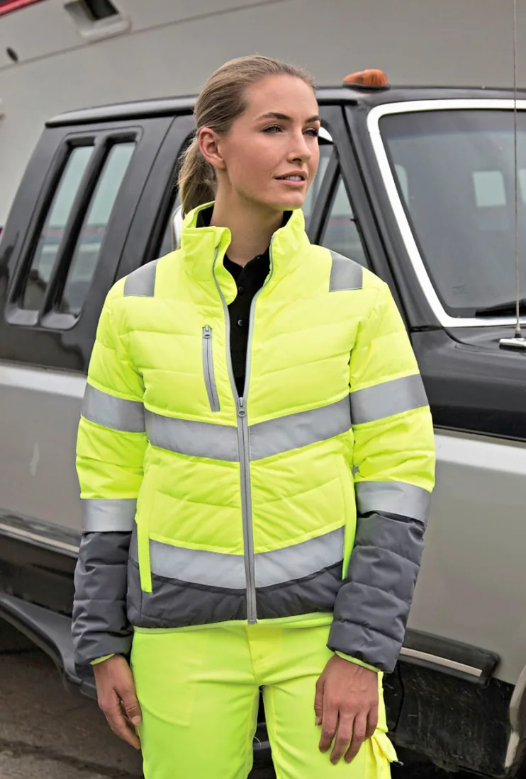 Women`s Soft Padded Safety Jacket 3