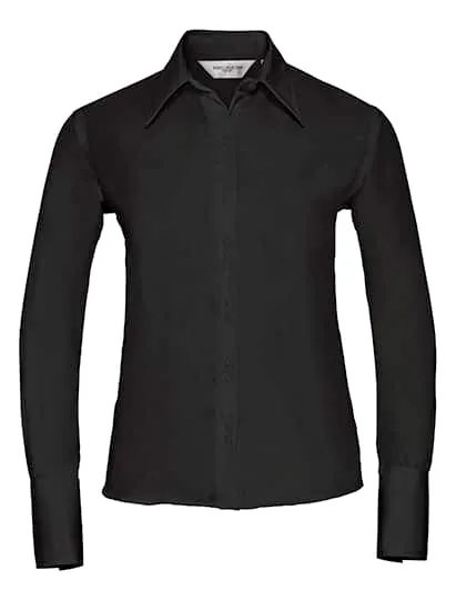 Ladies` Long Sleeve Ultimate Non-Iron Shirt 2