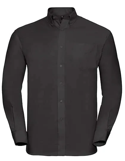 Men`s Long Sleeve Oxford Shirt Easy Care