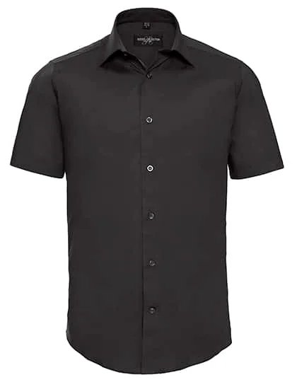 Men`s Short Sleeve Fitted Shirt 2