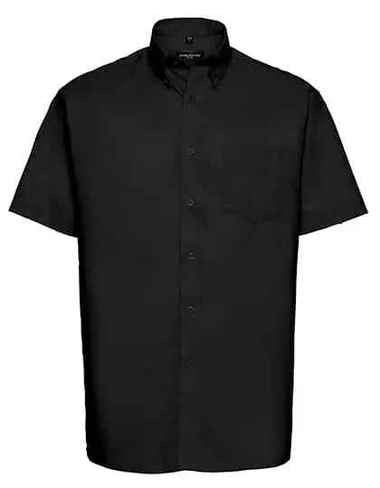 Men`s Short Sleeve Oxford Shirt Easy Care
