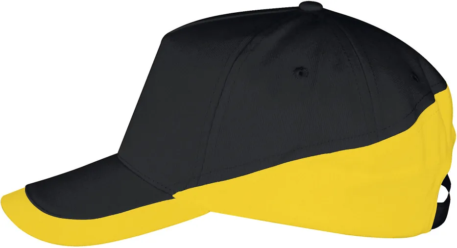 5 Panels Contrasted Cap Booster