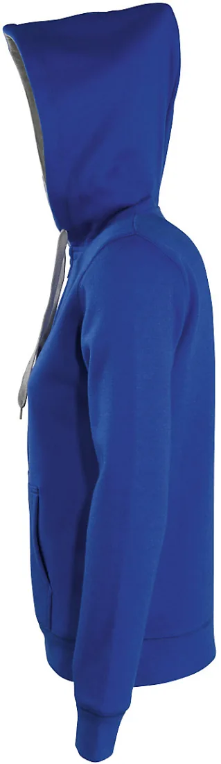Contrast Hooded Zip Jacket Soul Women 4