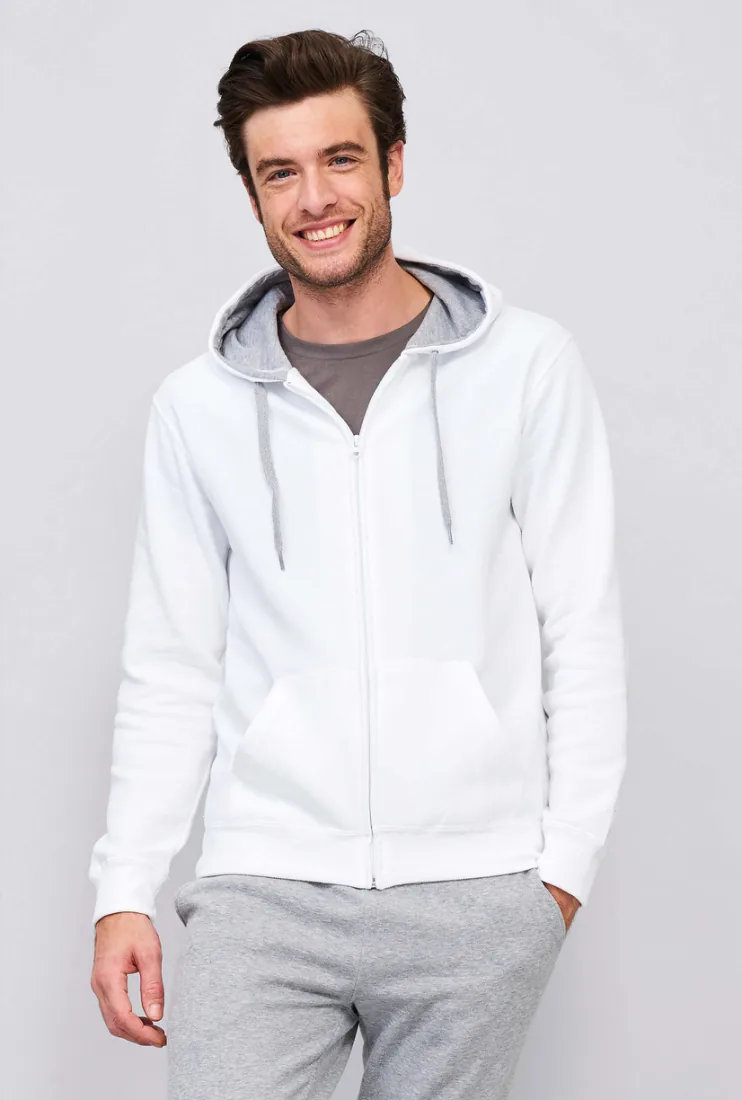 Contrasted Zipped Hooded Jacket Soul Men 2