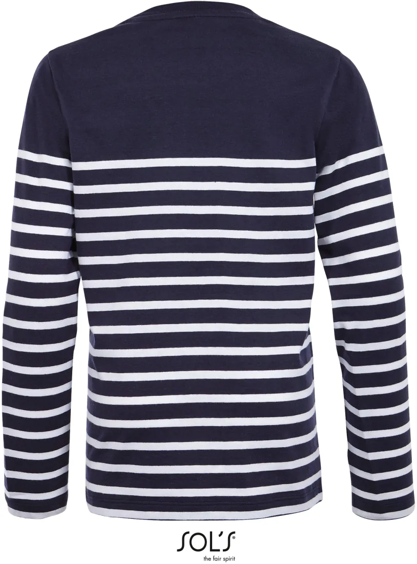 Kids´ Long Sleeve Striped T-Shirt Matelot 2