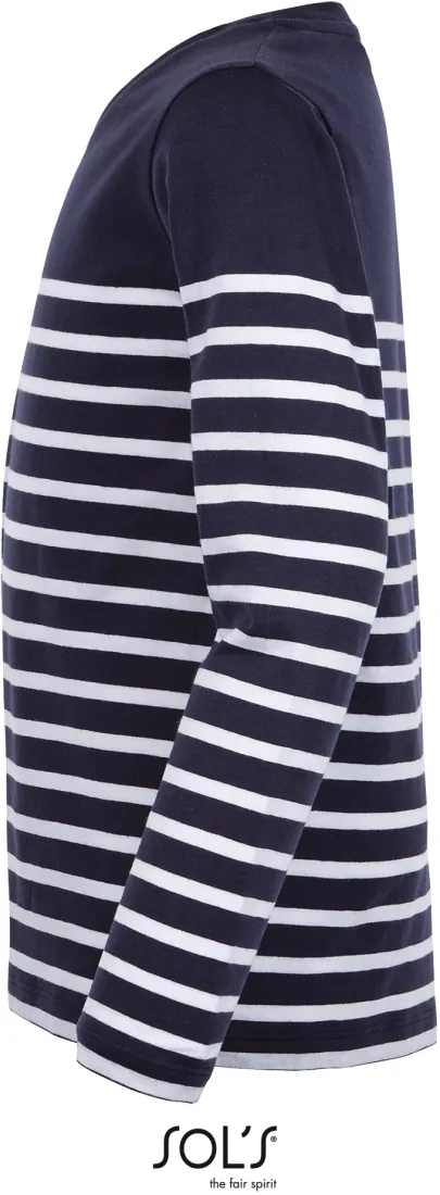 Kids´ Long Sleeve Striped T-Shirt Matelot 3