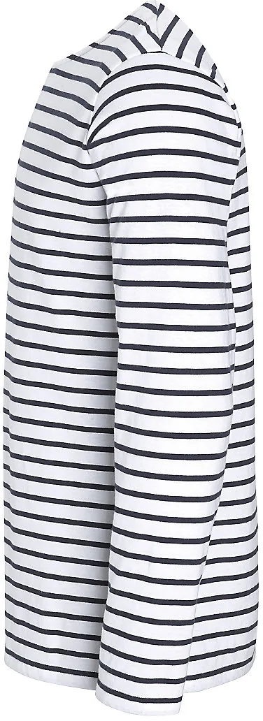 Men`s Long Sleeve Striped T-Shirt Marine 2