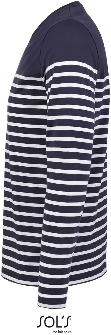 Men´s Long Sleeve Striped T-Shirt Matelot 2
