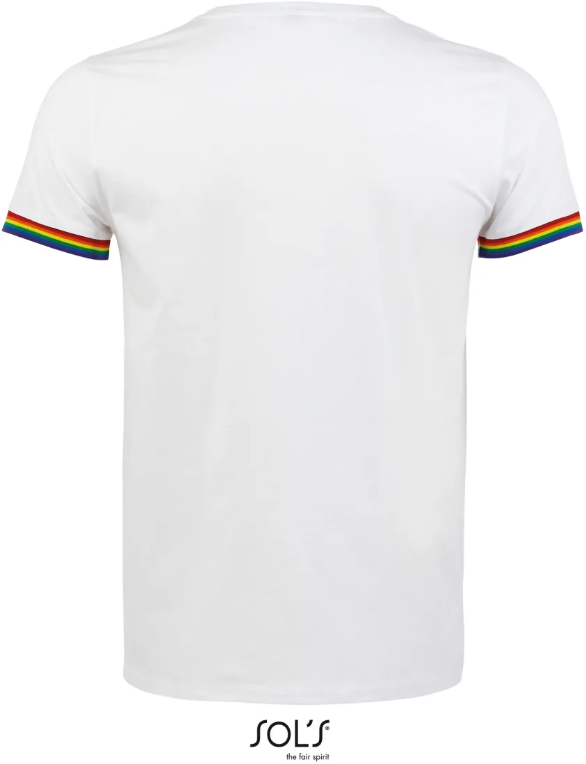 Men´s Short Sleeve T-Shirt Rainbow 2