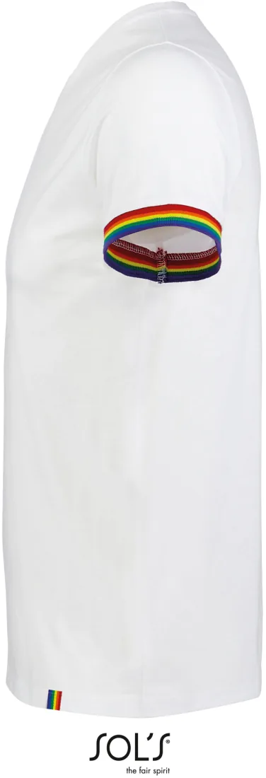 Men´s Short Sleeve T-Shirt Rainbow 3