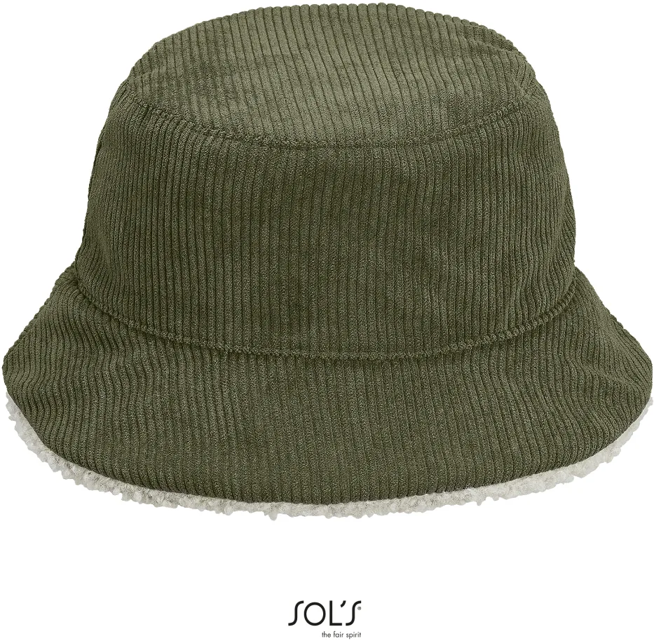 Reversible Sherpa And Velvet Bucket Hat