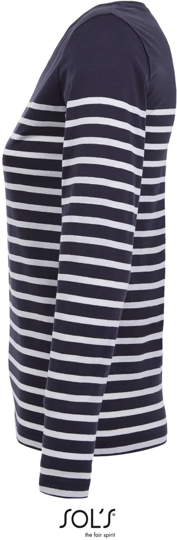 Women´s Long Sleeve Striped T-Shirt Matelot 3