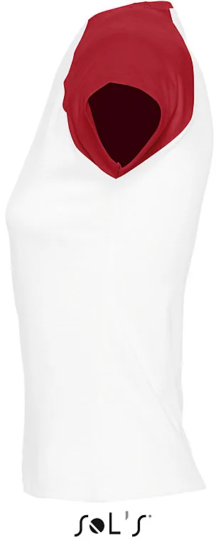 Women`s Raglan Colour-T Milky 2