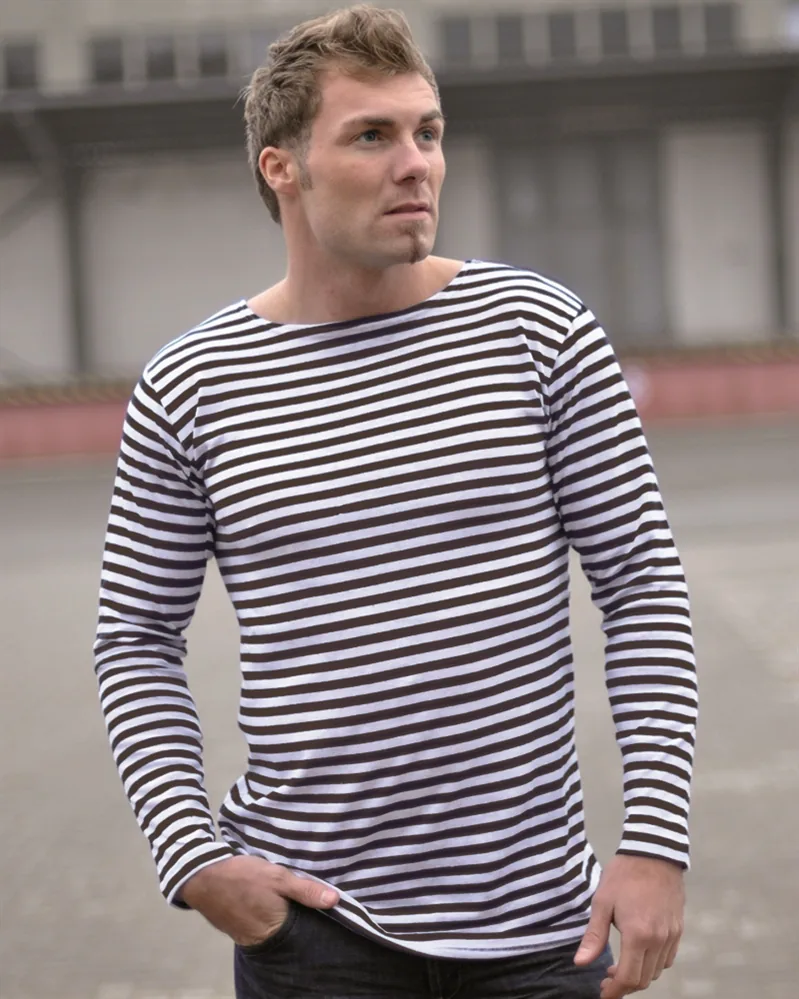 RUSS. MARINE PULLOVER GESTREIFT SO