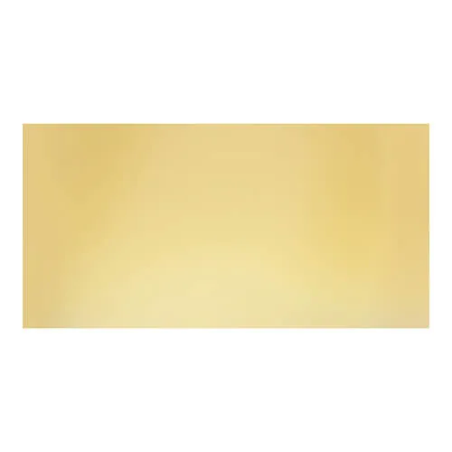 Aluminium-Paneel, 30 × 60 cm, Gold/Kupfer, spiegelnd