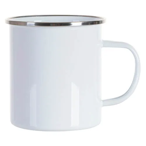 Becher 500 ml, Metall, emailliert