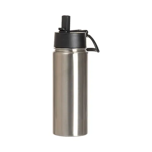 Becher, 800 ml, Edelstahl, mit klappbarem Henkel