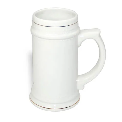 Bierkrug 650 ml, Premium mit goldenem Ornament