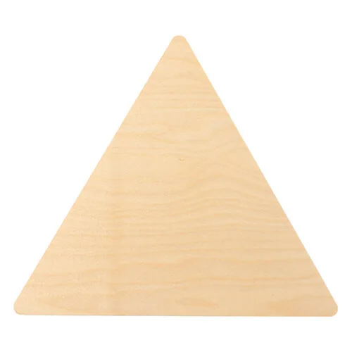 Foto-Rahmen, Dreieck, Sperrholz, 17, 8 × 20, 3 cm