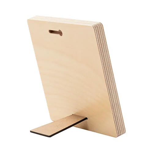 Foto-Rahmen, Quadrat, Sperrholz, 15, 2 × 15, 2 cm