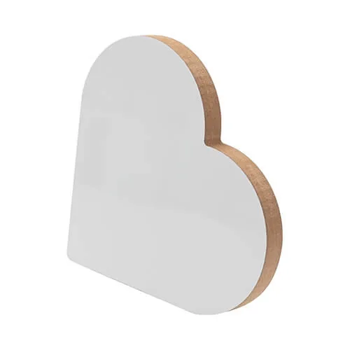 Fotorahmen - MDF-Herz zur Sublimation - 15, 2 × 15, 2 cm