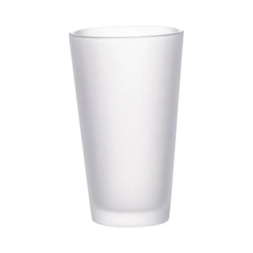 Glas, 450 ml, satiniert