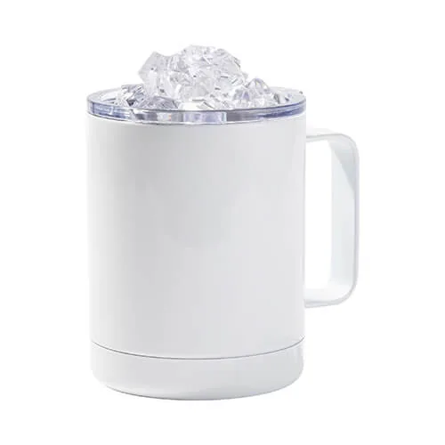 Kaffeebecher, 300 ml, Deckel mit Deko-Eis
