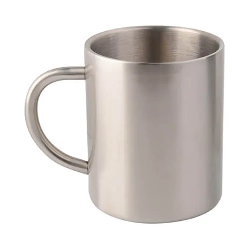 Metallbecher 450 ml, Edelstahl