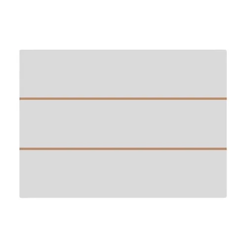 Rechteckiger MDF-Fotorahmen, gestreift, 17, 8 × 12, 7 cm
