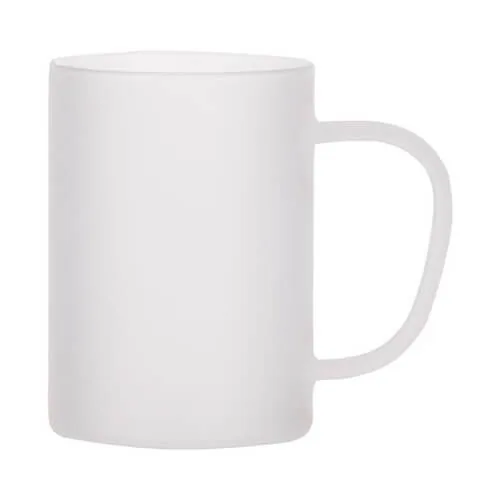 Tasse 360 ml, Glas, satiniert